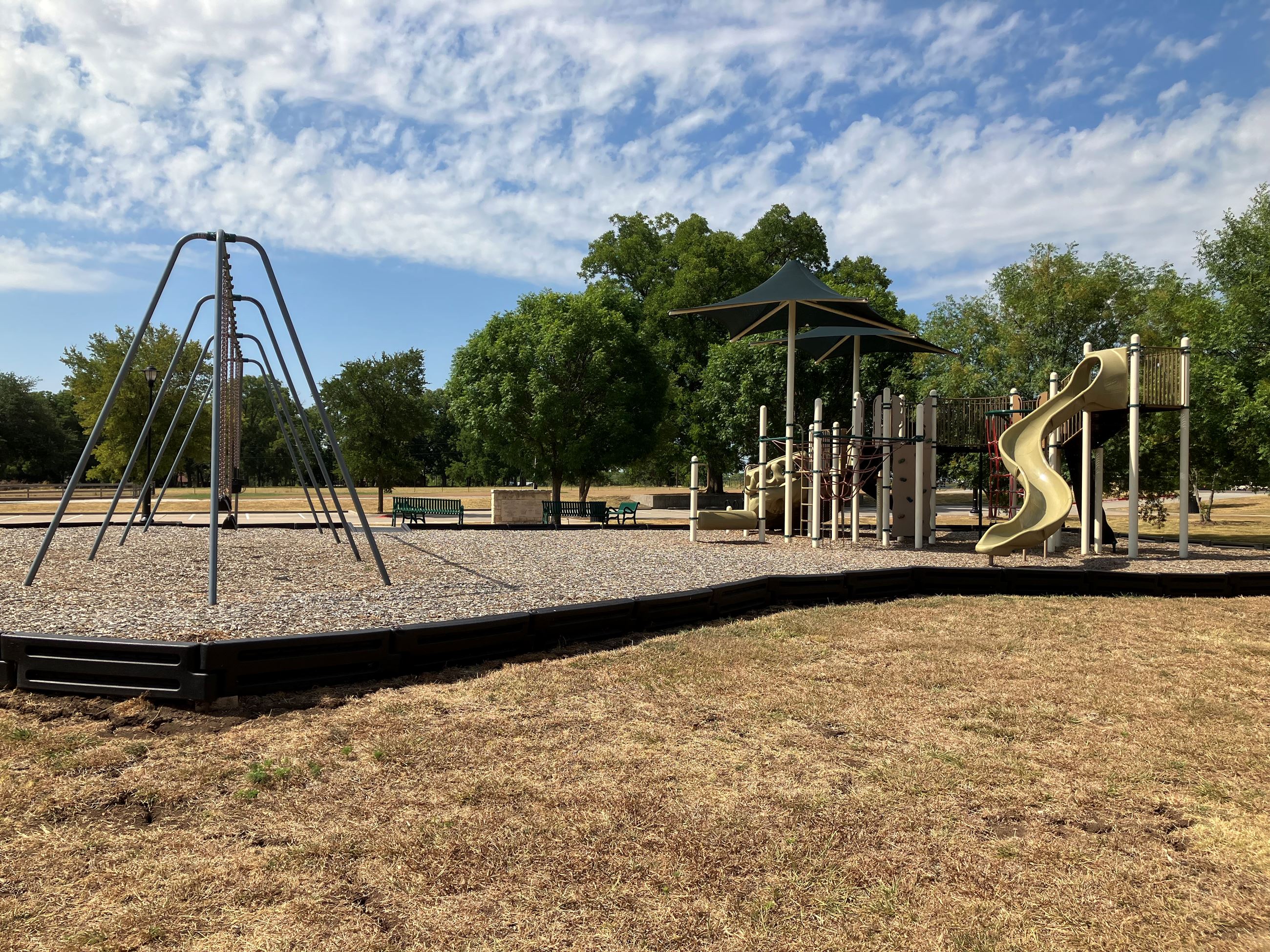 Artificial turf installation in Melissa, TX